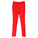 Michael Kors Collection red trousers