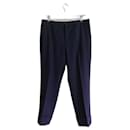 Pantalones deportivos azul marino de Miu Miu