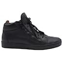 Giuseppe Zanotti Brek Sole Mid Sneakers in Black Leather