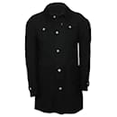 Junya Watanabe Comme des Garçons x Levi's Boucle Coat Jacket in Black Cotton - Autre Marque