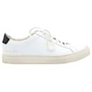 Common Projects Retro Low Sneaker in White Leather - Autre Marque