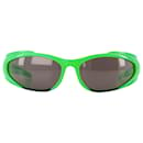 Occhiali da sole - Balenciaga - Acetato - Verde