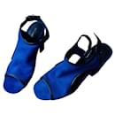Sandales MINELLI bleues cobalt neuves P38 - Minelli