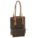 LOUIS VUITTON Monogram Bucket PM Shoulder Bag M42238 LV Auth hk646 - Louis Vuitton