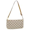 LOUIS VUITTON Damier Azur Pochette Accessoires Pouch N51986 LV Auth 38755 - Louis Vuitton