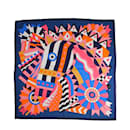 HERMES  Silk handkerchief T.  silk - Hermès