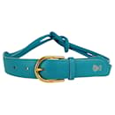 Gucci vintage women's belt in woven leather