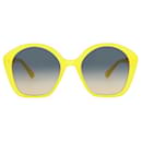 Chloé Round-Frame Acetate Sunglasses