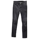 Acne Studios North Skinny Fit Jeans in Black Cotton