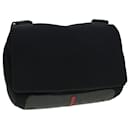 PRADA Shoulder Bag Nylon Black Auth ar9078 - Prada