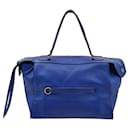 Céline Ring handbag in light blue leather