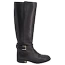 Tory Burch Brooke Tall Boots in Black Leather