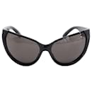 Balenciaga BB0201S Xpander Sunglasses in Black Acetate