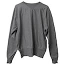 Maison Margiela Icon Rundhals-Sweatshirt aus grauer Baumwolle - Maison Martin Margiela