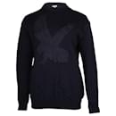 Stella McCartney Eagle Embroidered Sweater in Navy Blue Cotton  - Stella Mc Cartney