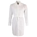 MM6 Camisa de vestir de algodón blanco de Maison Margiela - Maison Martin Margiela