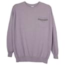Brunello Cucinelli Embellished Crewneck Sweater in Pastel Purple Cashmere
