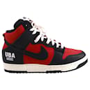Nike x Undercover Dunk High 1985 in Pelle Rosso Palestra