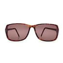 Óculos de sol unissex vintage marrom menta Icare 59MILÍMETROS - Yves Saint Laurent