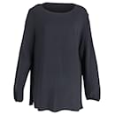 The Row Longsleeve Blouse in Black Polyester - The row