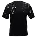 T-shirt Stella Mccartney Star in cotone Lyocell nero - Stella Mc Cartney