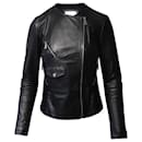 Pinko Biker Jacket in Black Leather
