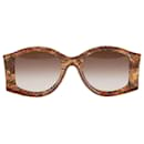 Loewe X Paula's Ibiza 52mm Round Sunglasses in Brown Acetate