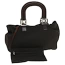 FENDI Sac à Main Nylon Marron Auth rd4558 - Fendi