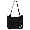 FENDI Sac à Bandoulière Nylon Noir Auth rd4562 - Fendi