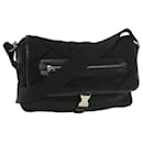 PRADA Sac à bandoulière Nylon Noir Auth ar9170 - Prada