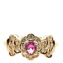 [LuxUness] 18k Gold Ruby Ring Metal Ring in Excellent condition - & Other Stories