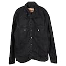 Y/Project-Jacke mit Knopfleiste vorne aus schwarzem Denim - Autre Marque