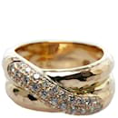 [LuxUness] 18k Gold Diamond Ring Metal Ring in Excellent condition - & Other Stories