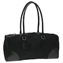 PRADA Shoulder Bag Nylon Black Auth am4126 - Prada