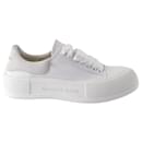 ALEXANDER MCQUEEN  Trainers T.EU 39 Suede - Alexander Mcqueen