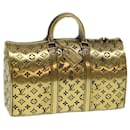 LOUIS VUITTON Keepall Type Paper Weight Metal VIP Only Gold Tone LV Auth 39370 - Louis Vuitton