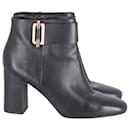 Michael Kors Gloria Ankle Boots in Black Leather