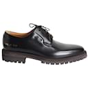 Common Projects Derby Shoes in Black Leather - Autre Marque