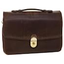 Bolsa de ombro BALLY de couro marrom Auth bs4788 - Bally