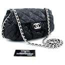 CHANEL Chain Around Shoulder Bag Crossbody Black calf leather Leather - Chanel