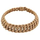 BRACELET MAILLE AMERICAINE OR JAUNE 18K 32GR T20 YELLOW AMERICAN MESH GOLD STRAP - Autre Marque