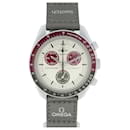 NEW OMEGA SWATCH SPEEDMASTER MOONSWATCH MISSION TO PLUTO SO33M101 WATCH - Omega