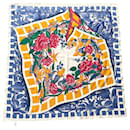 Lanvin scarf by Joy de Rohanne Chabot multicolored cotton