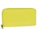 LOUIS VUITTON Damier Facet Zippy Wallet Long Wallet Yellow M94401 LV Auth 40171 - Louis Vuitton