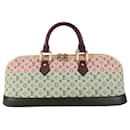 Louis Vuitton Red Monogram Mini Lin Alma Horizontal