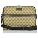 Gucci Bag Camera Case Beige Man Fabric GG Mod. 449173 KY9KN 9886