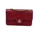 Vintage Red Quilted Timeless Classic Small 2.55 bag 23 cm - Chanel