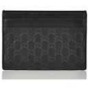 Gucci Card Holder Black Man Leather Microguccissima Mod. 262837 BMJ1N 1000