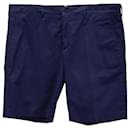 Prada Chino-Shorts aus blauer Baumwolle