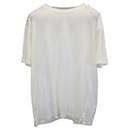 Valentino Garavani Rockstud Shoulder T-shirt in White Cotton